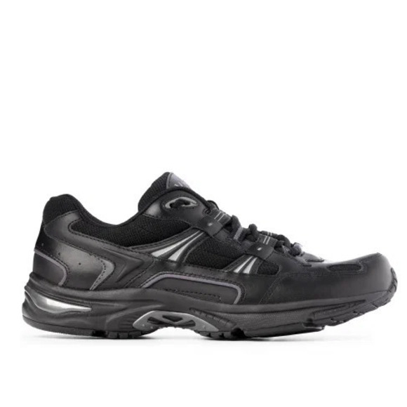 Vionic Other - Vionic Men's Leather Walking Sneakers Walker Black - Medium